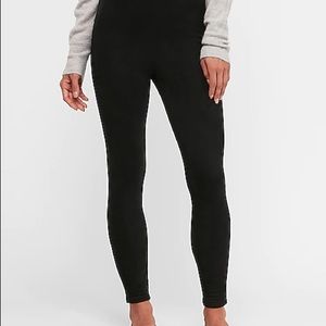 NWT Express Faux Suede Leggings High waisted